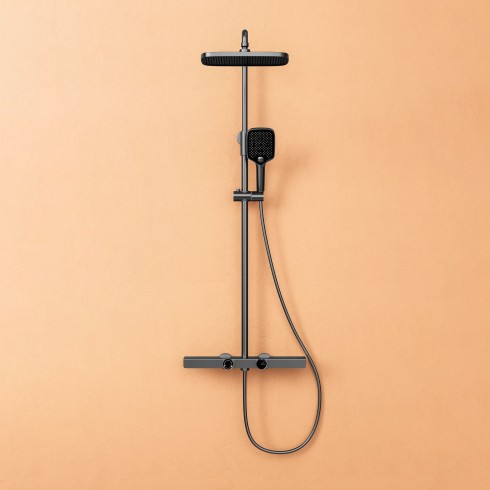 Three Function Surface Mounted Shower